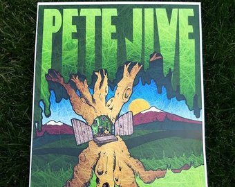 Tree Jive Poster 11x17 artwork by Jon Griffin