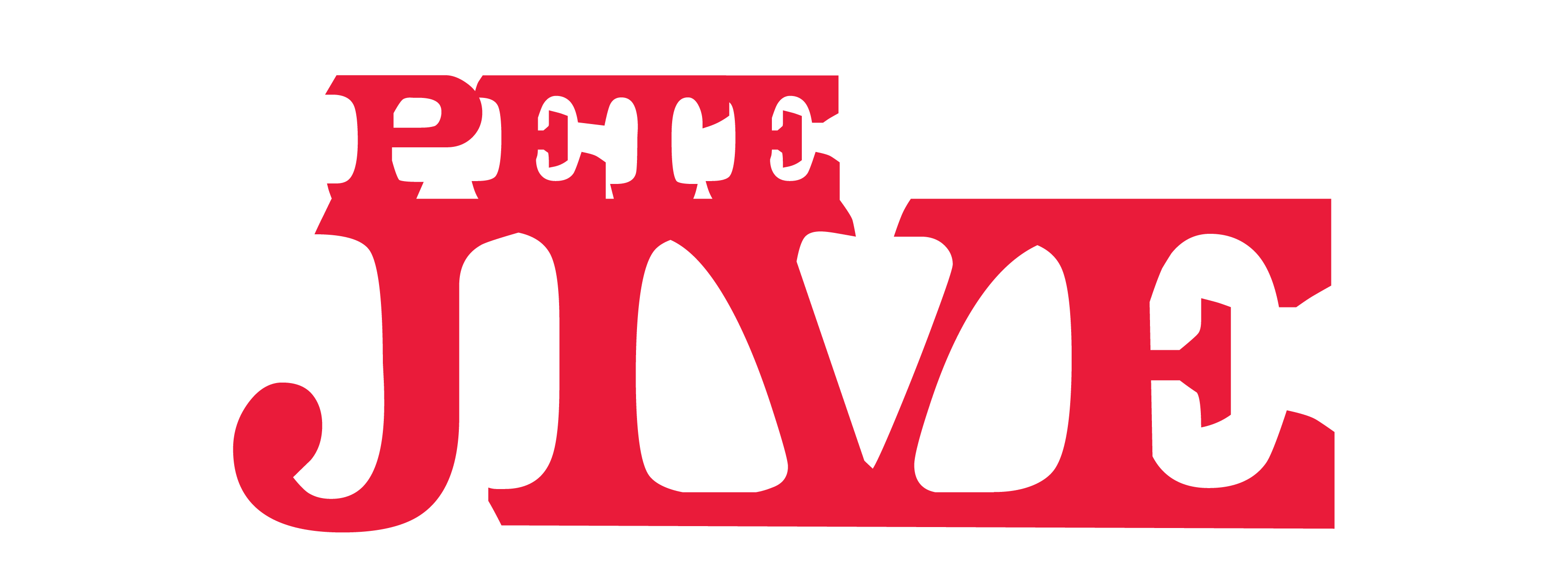 pete jive logo red